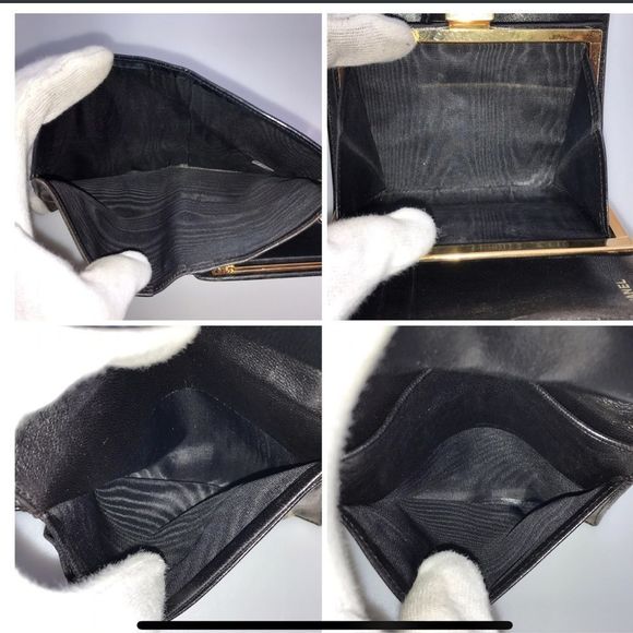 🖤🖤CHANEL 🖤🖤Matrasse Coco Mark Bi-Fold Patent Leather - Picture 5 of 7